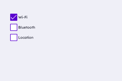 Checkbox Widget