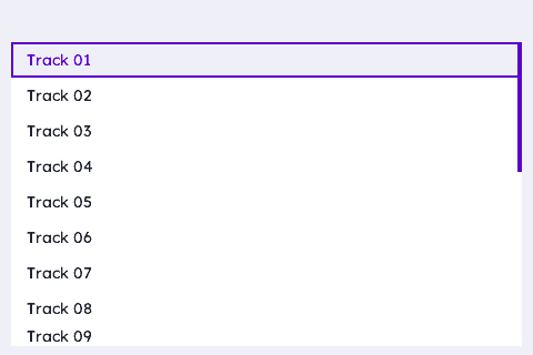 List Widget