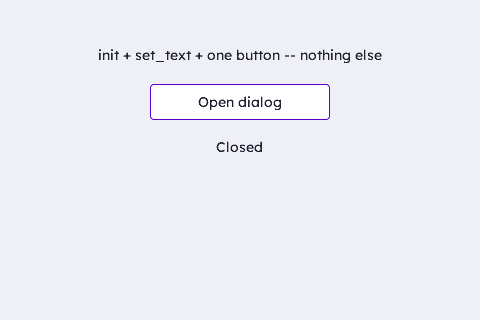 MsgBox Widget