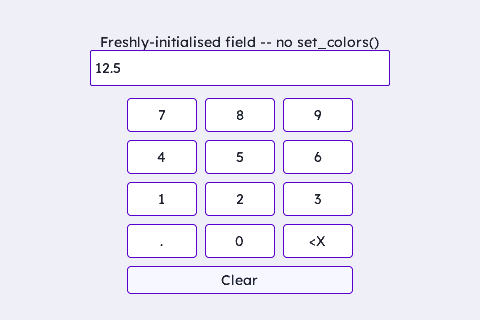 TextEdit Widget